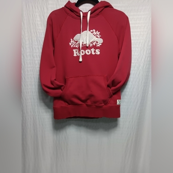 Roots Tops - Roots ladies hoodie with Kangaroo pocket.  Ladies size s